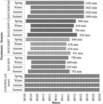 Timing and Duration of Observation Periods of Foraging Behavior in Natural Grasslands